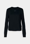 ONE CLASSIC TOP - Tops ar garām piedurknēm - black