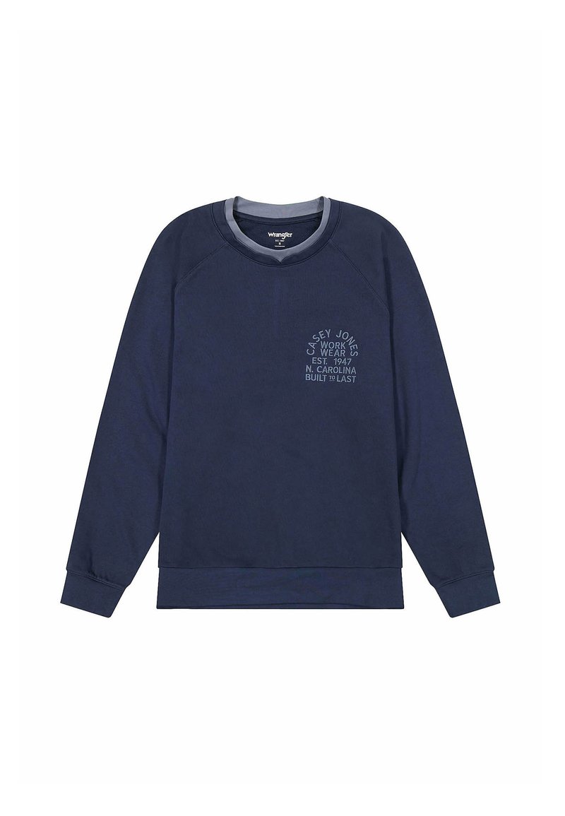 Wrangler Sweater blauw Wrangler Sweater blauw