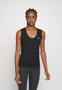 Lacoste Sport - SPORTS TANK - Felső - black Miniatűr kép 1