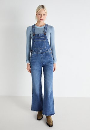 FLARE OVERALL - Overall /Buksedragter - essential denim