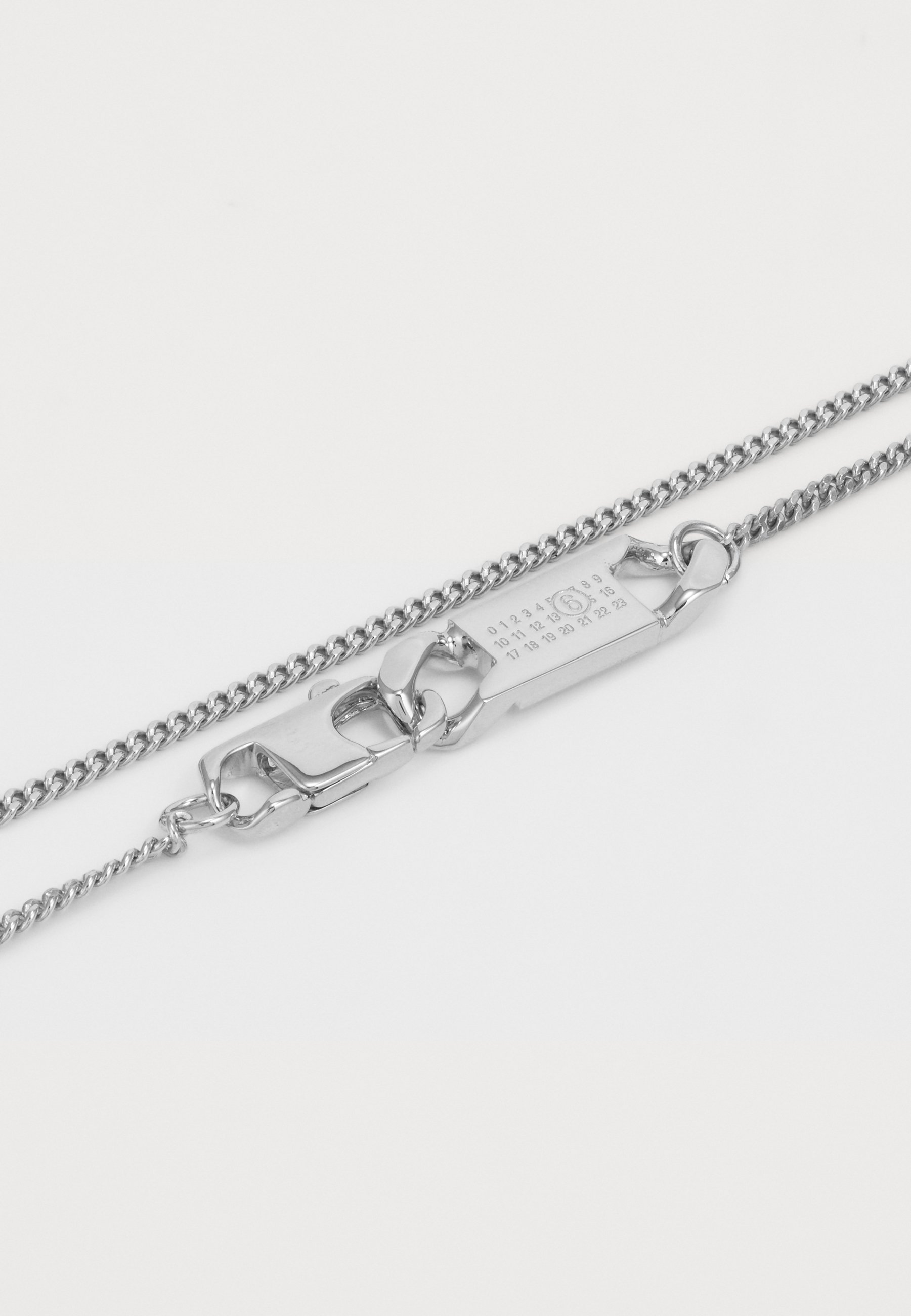 アクセサリー MM6 Maison Margiela MM6 Maison Margiela MIXED CHAIN NECKLACE - Necklace - silver