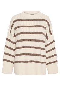 Unausgewählt, white and walnut stripe
