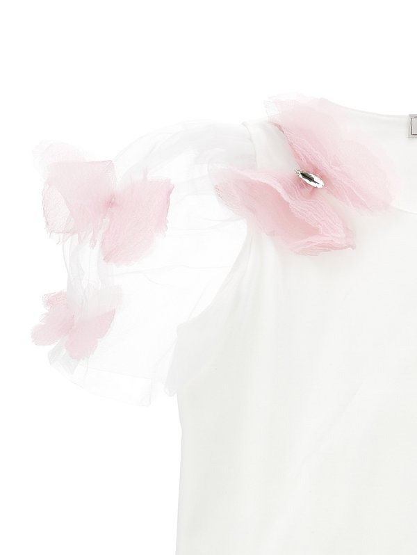 CON MANICHE - Print T-shirt3