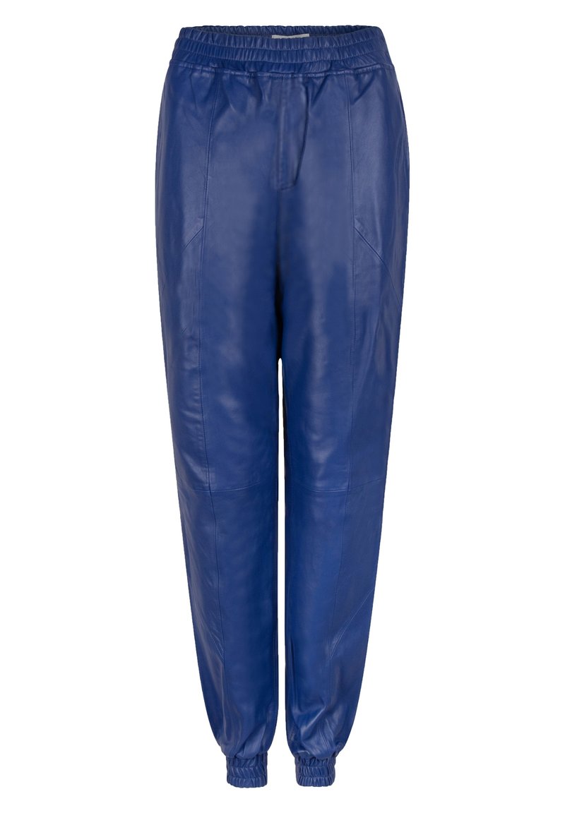 Dante6 Leren broek blauw