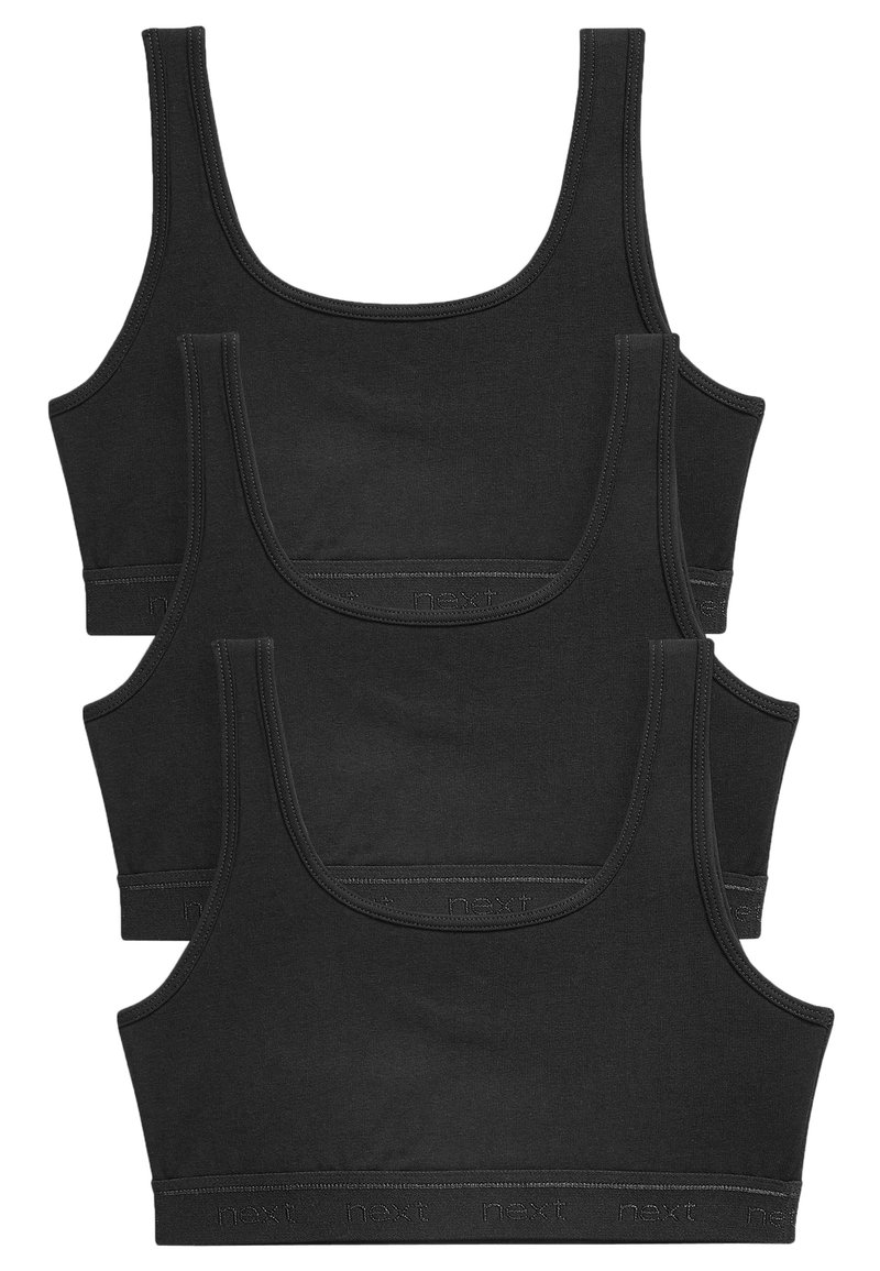 Next 3 PACK CROP - Linne - black