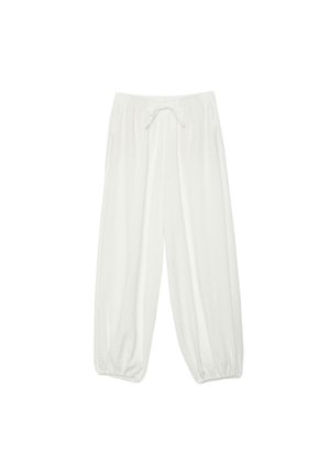 Stradivarius, FLOWY SAROUEL TROUSERS - Pantalon classique - beige