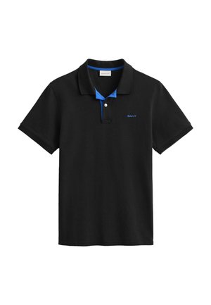 GANT CONTRAST RUGGER - Piké - black