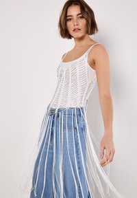 Apricot BEADED FRINGE  - Other accessories - white