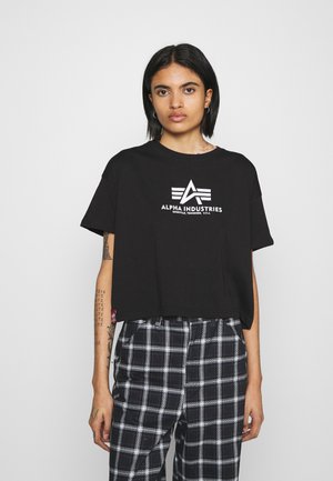 BASIC - Tricou cu imprimeu - black