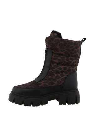 TOM TAILOR, STIEFEL - Žieminiai batai - mud multi