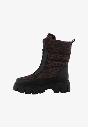 TOM TAILOR, STIEFEL - Žieminiai batai - mud multi