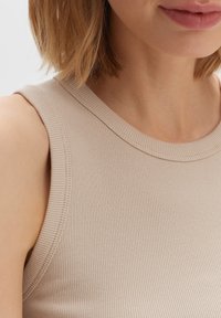 OPUS SLIM FIT RIB - Top - soft oat