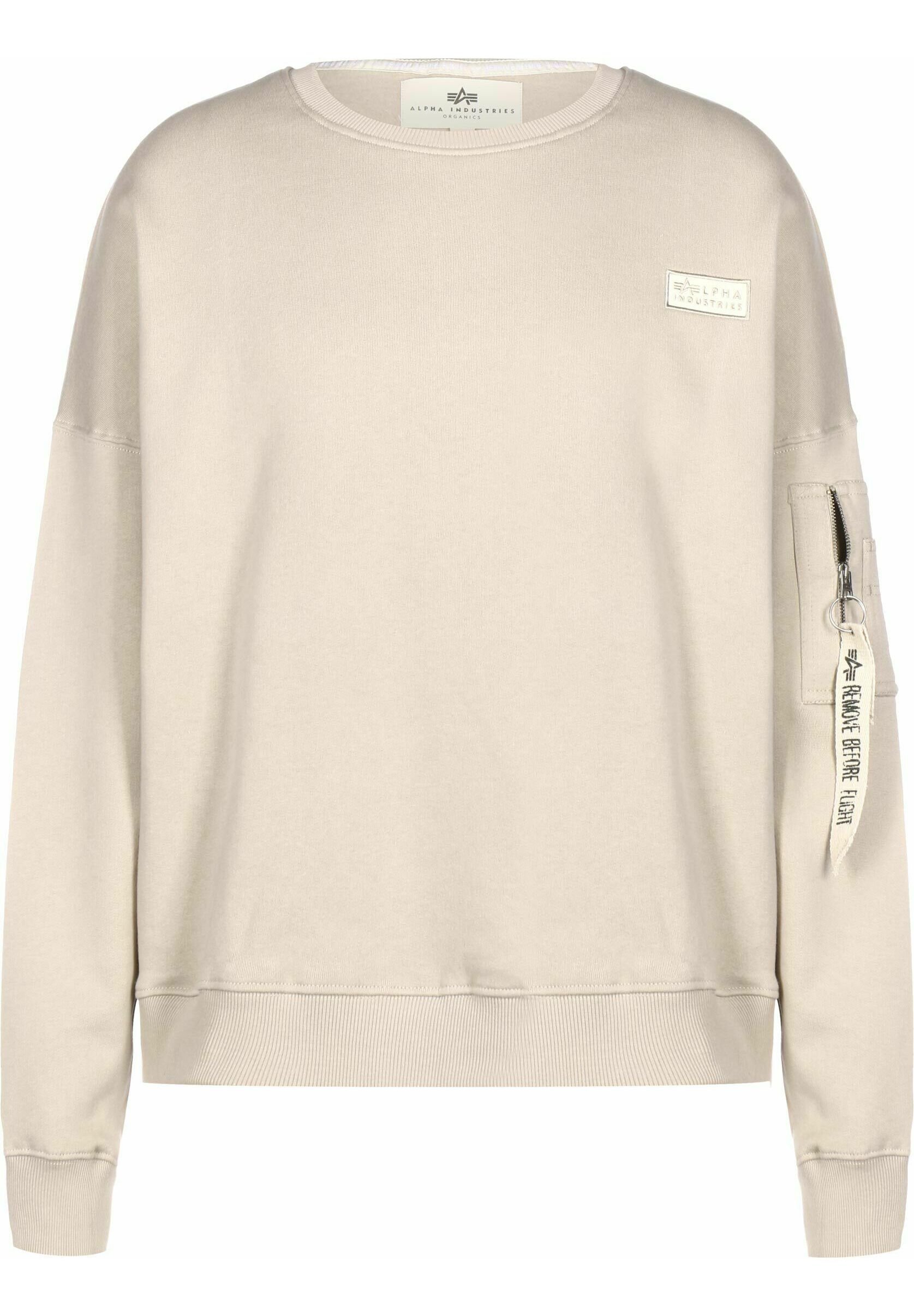 Zalando Alpha Industries Pullover Beige Alpha Industries