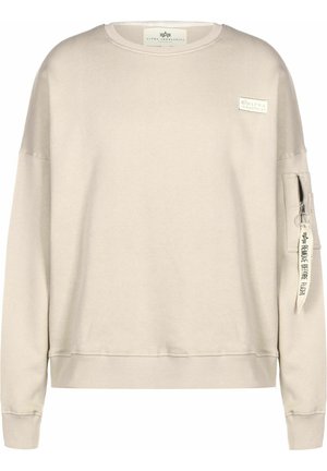 Alpha Industries Jumper - organic beige