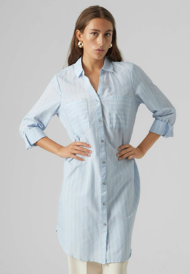 Vero Moda Chemisier - chambray blue