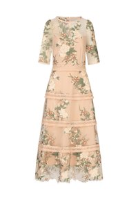 Apart BESTICKTES MIDI - Ballkleid - nude multicolor