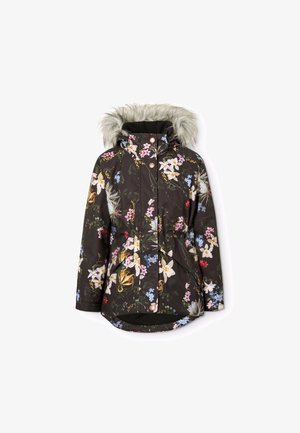 Molo CATHY JACKET - Winter coat - black/multi-coloured