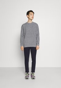 INDICODE JEANS EBERLEIN WITH ROLLED UP - Bukser - navy