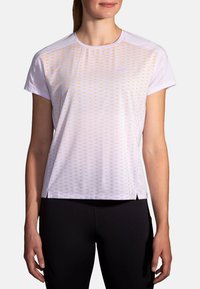 Brooks SPRINT FREE SHORT SLEEVE 2.0 - Spordi T-särk - lt purple recharge