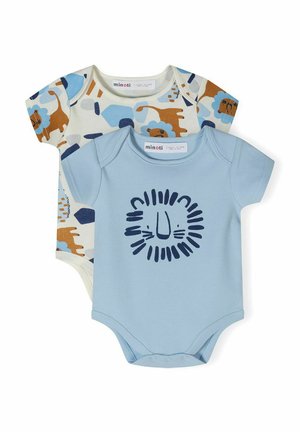 2 PACK REGULAR FIT - Nattdräkt - light blue white