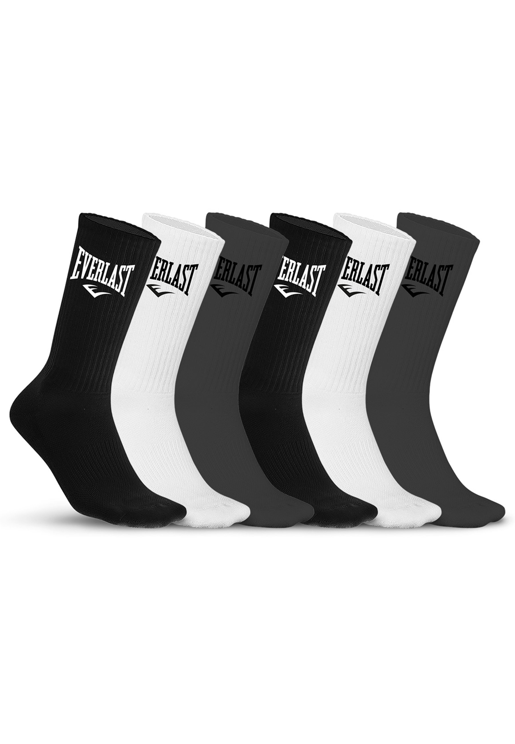 Everlast 6PACK - Sokken - grey white black/meerkleurig - Zalando.be