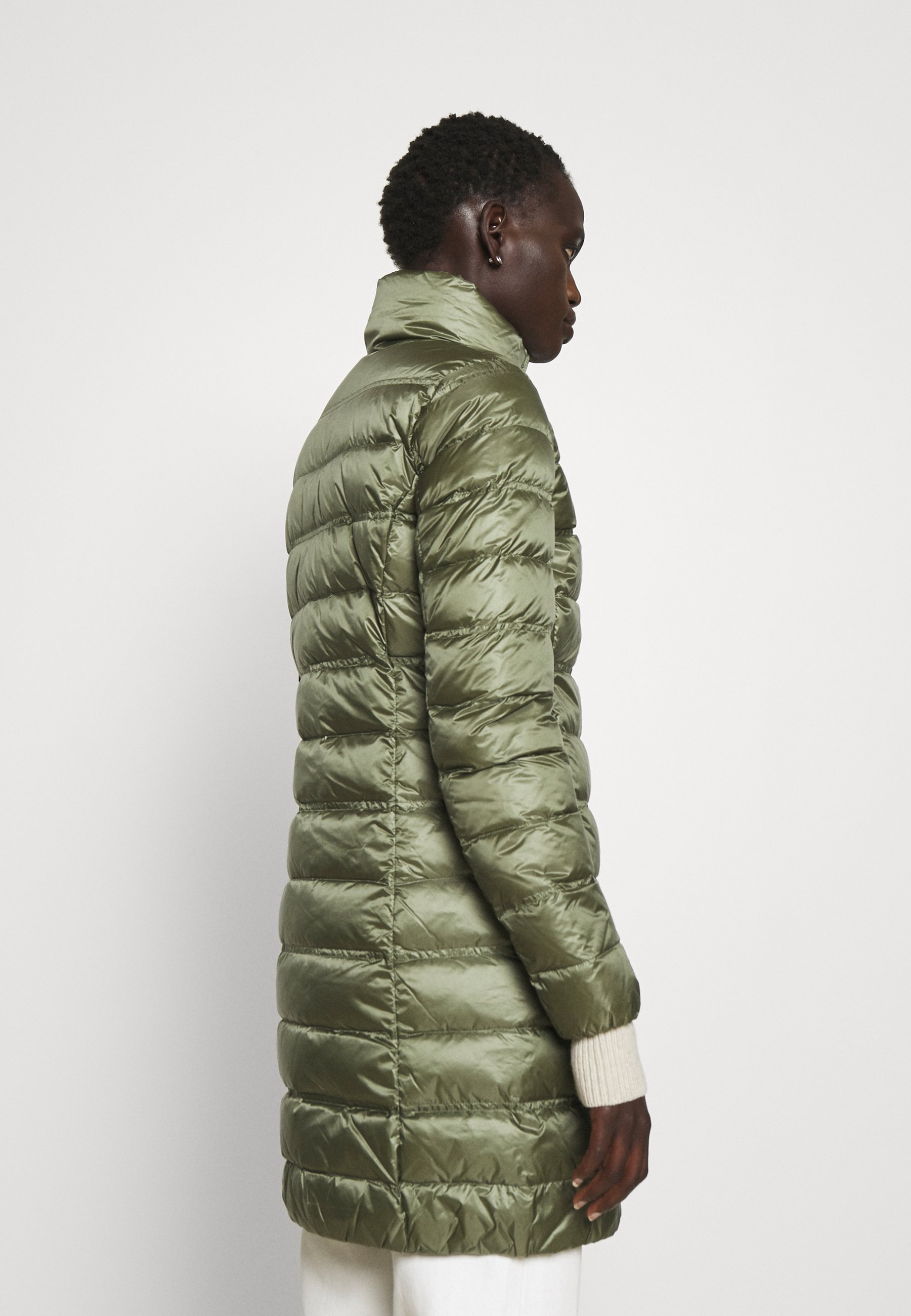 high neck collar jacket