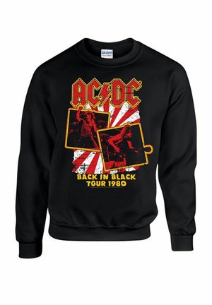 rockshirts AC/DC BACK IN BLACK TOUR 1980   - Sweatshirt - black