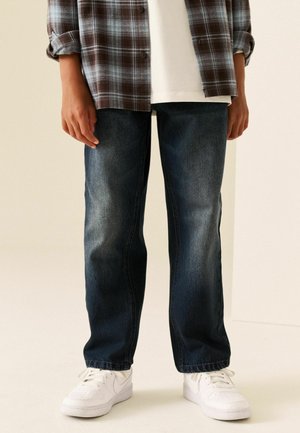Next, REGULAR FIT - LOOSE FIT JEANS - Jeans Relaxed Fit - denim dark blue