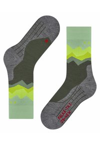 FALKE TK2 TREKKING MEDIUM CUSHIONING - Sportsocken - herb