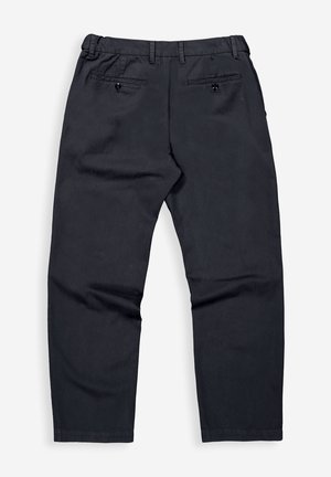 Butcher of Blue, BUTCHER OF BLUE PANTS LENNOX STRAIGHT TWILL TROUSER - Stoffhose - alaska blue