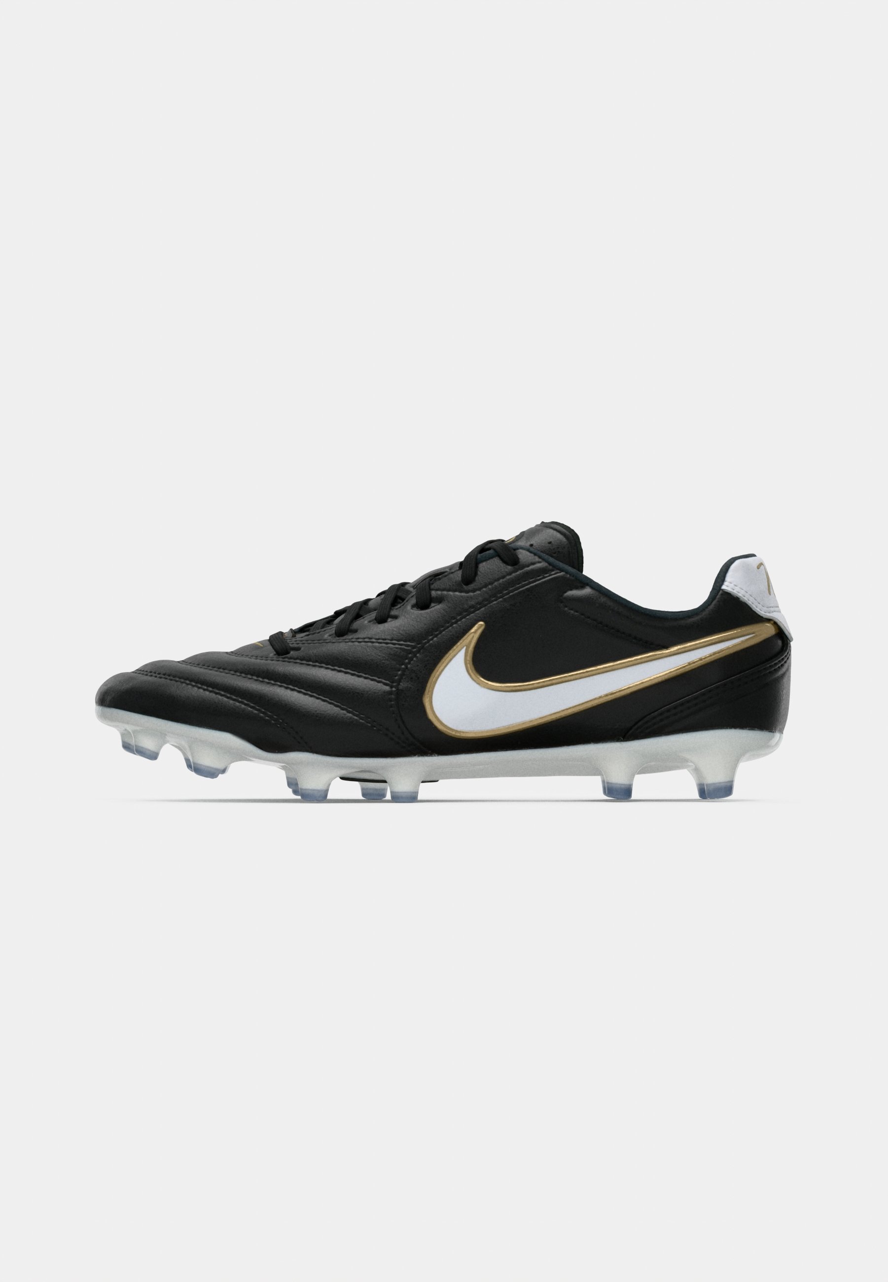 black and gold nike tiempo football boots