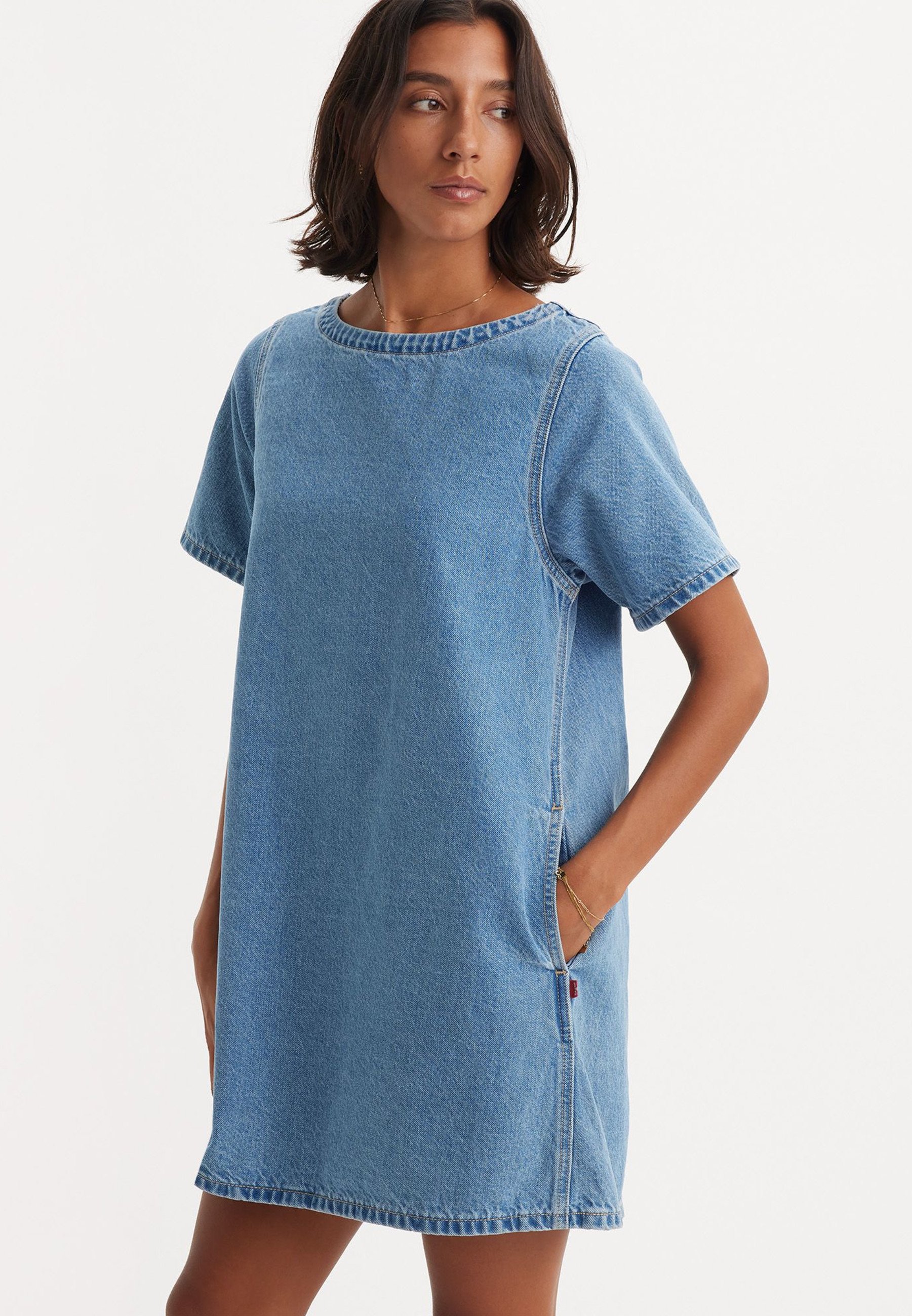 【リーバイスアウトレット】リーバイス / Levi's WLTHRD WILDFLOWER DRESS WILD BLOOMER Levi's® WILDFLOWER DRESS - Denim dress - wild bloomer/blue