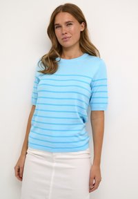 Unausgewählt, light blue turquoise stripe