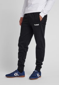 Hummel - PANT - Tracksuit bottoms - black Thumbnail Image 1