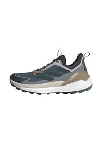 FREE LOW - Hiking shoes - preloved teal   aurora ivy   grey three