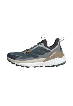 FREE LOW - Chaussures de marche - preloved teal   aurora ivy   grey three