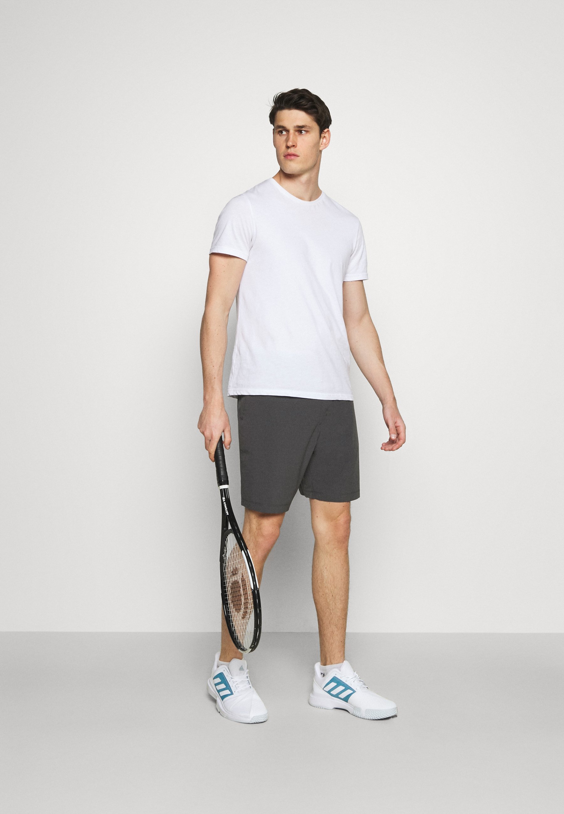 Tommy Hilfiger LOGO TRAINING SHORT - Pantaloncini sportivi - grey/grigio -  Zalando.it