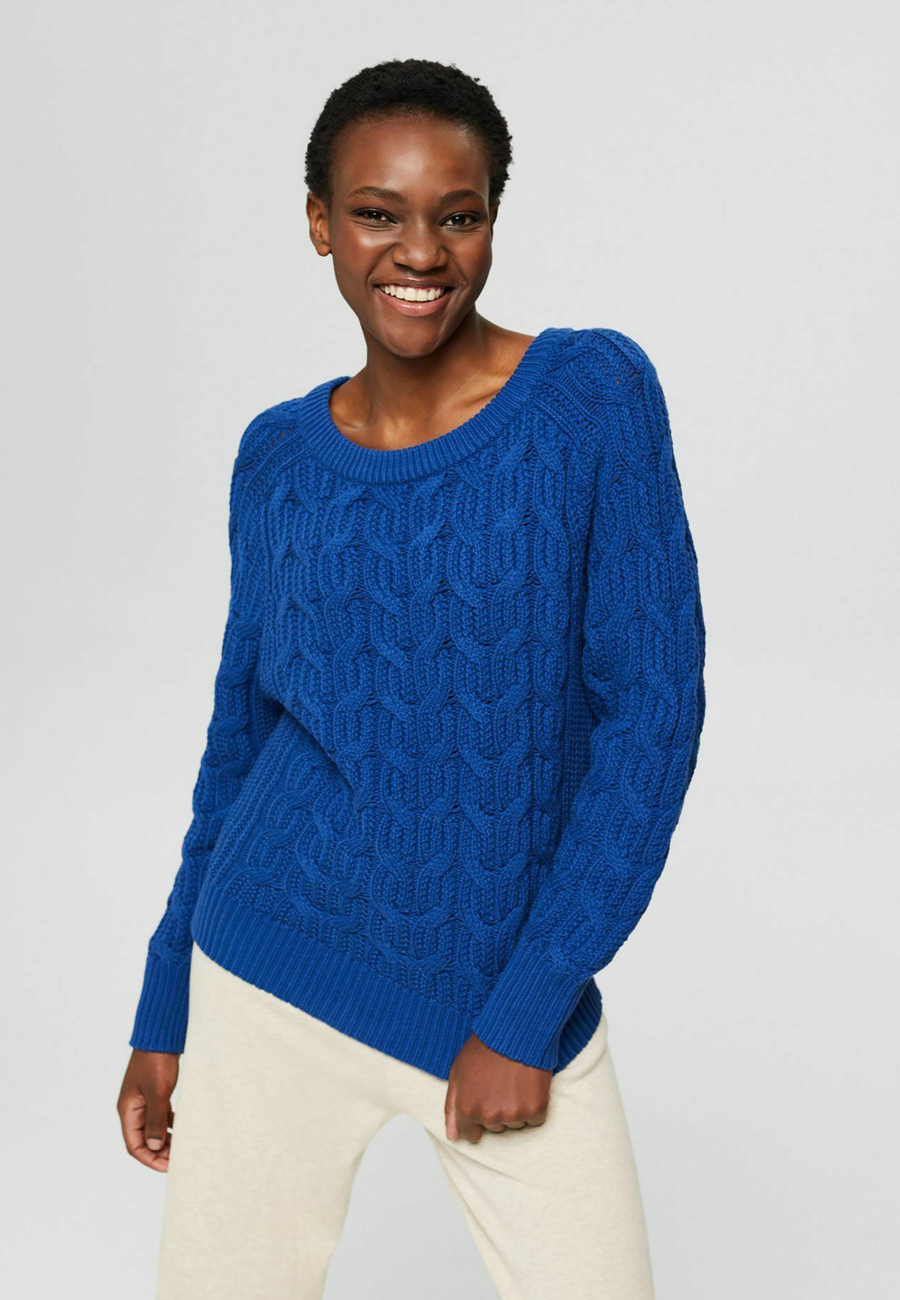 bright blue jumper womens