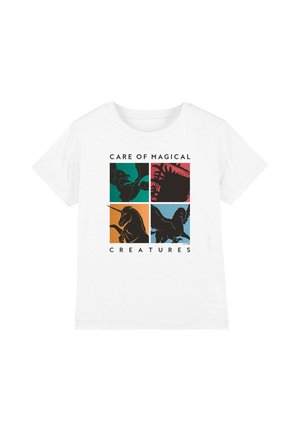 Warner Brothers, HARRY POTTER CARE OF MAGICAL CREATURES - Print T-shirt - white