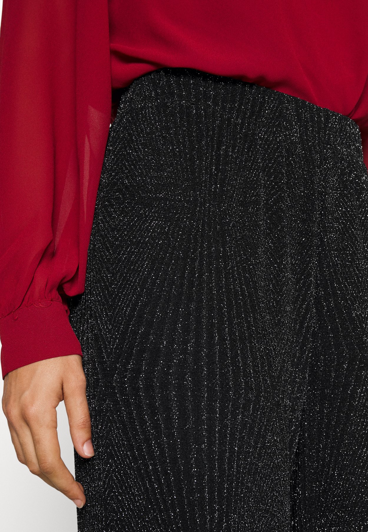 ONLCAROLLA GLITTER WIDE PANT