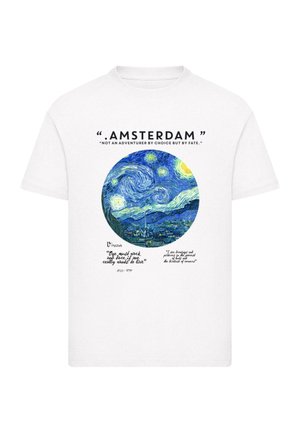 APOH - VAN GOGH AMSTERDAM  - Print T-shirt - white