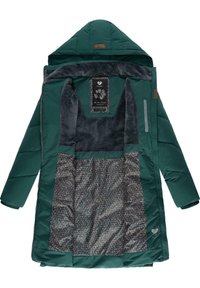 Ragwear REBELKA - Žieminis paltas - dark green