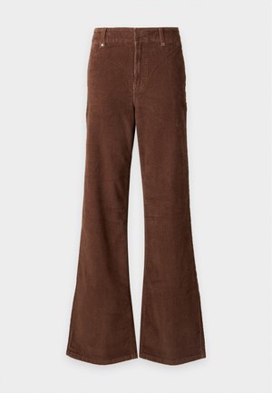 Vero Moda Tall, VMKATA MARLA WIDE PANTS - Pantalon classique - cocoa brown