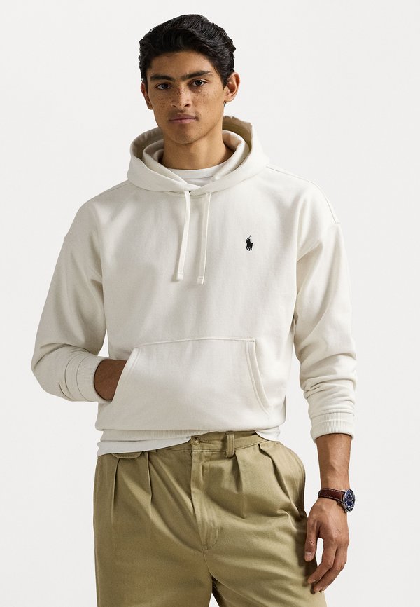 RELAXED FIT LOGO FLEECE HOODIE - Sweatshirt - nevis