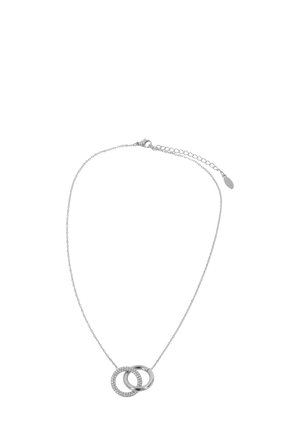 DOPPIO CERCHIO - Collana - argento