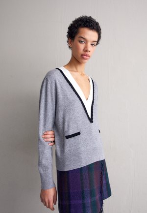 sandro Pullover - gris chiné