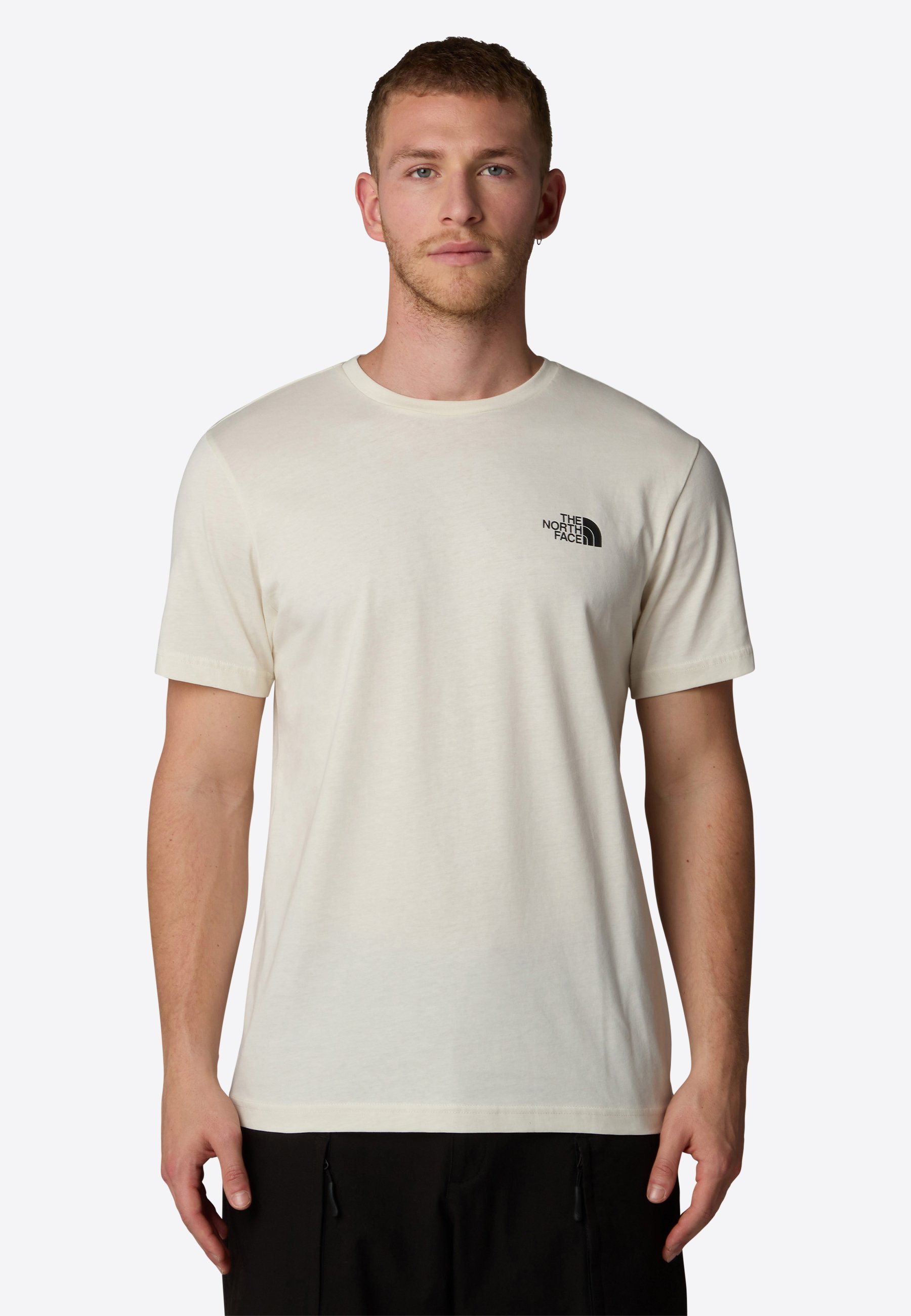【THE NORTH FACE】\"Mountain Fun\" Print半袖Tシャツ/white dune The North Face M Foundation Mountains White Dune Walking T