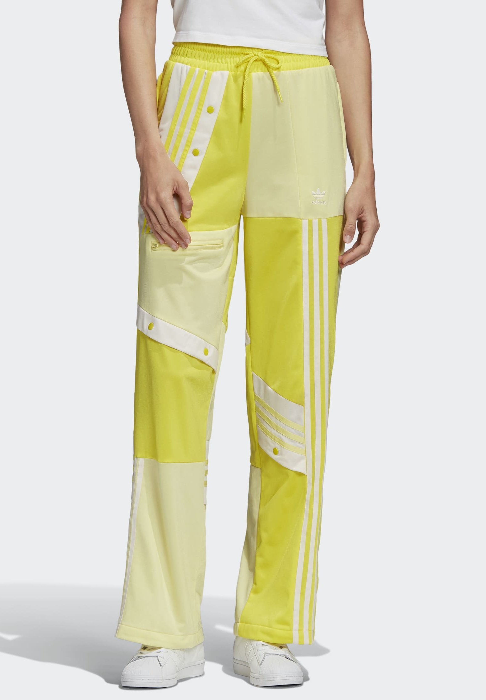 adidas tracksuits womens yellow