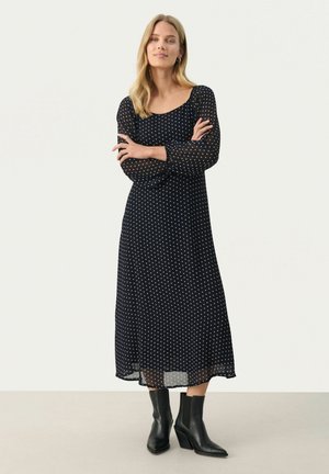LANKA - Vapaa-ajan mekko - dark navy dot