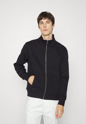 MENS - Zip-up sweatshirt - black